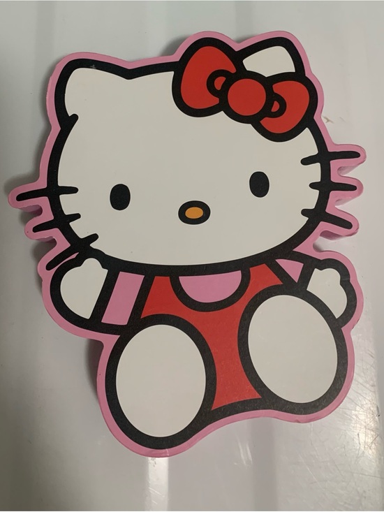 Hello Kitty Other - Hello Kitty Red Pink White Character Wall Decor